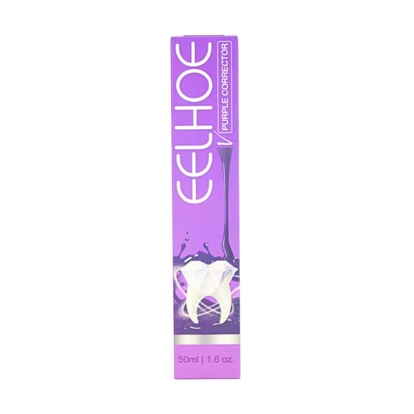 Eelhoe Purple Corrector 50ml, Toothpaste for Teeth Whitening