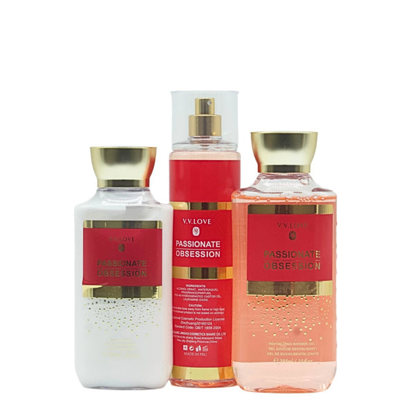 V.V Love Passionate Obsession Gift Set 250ml