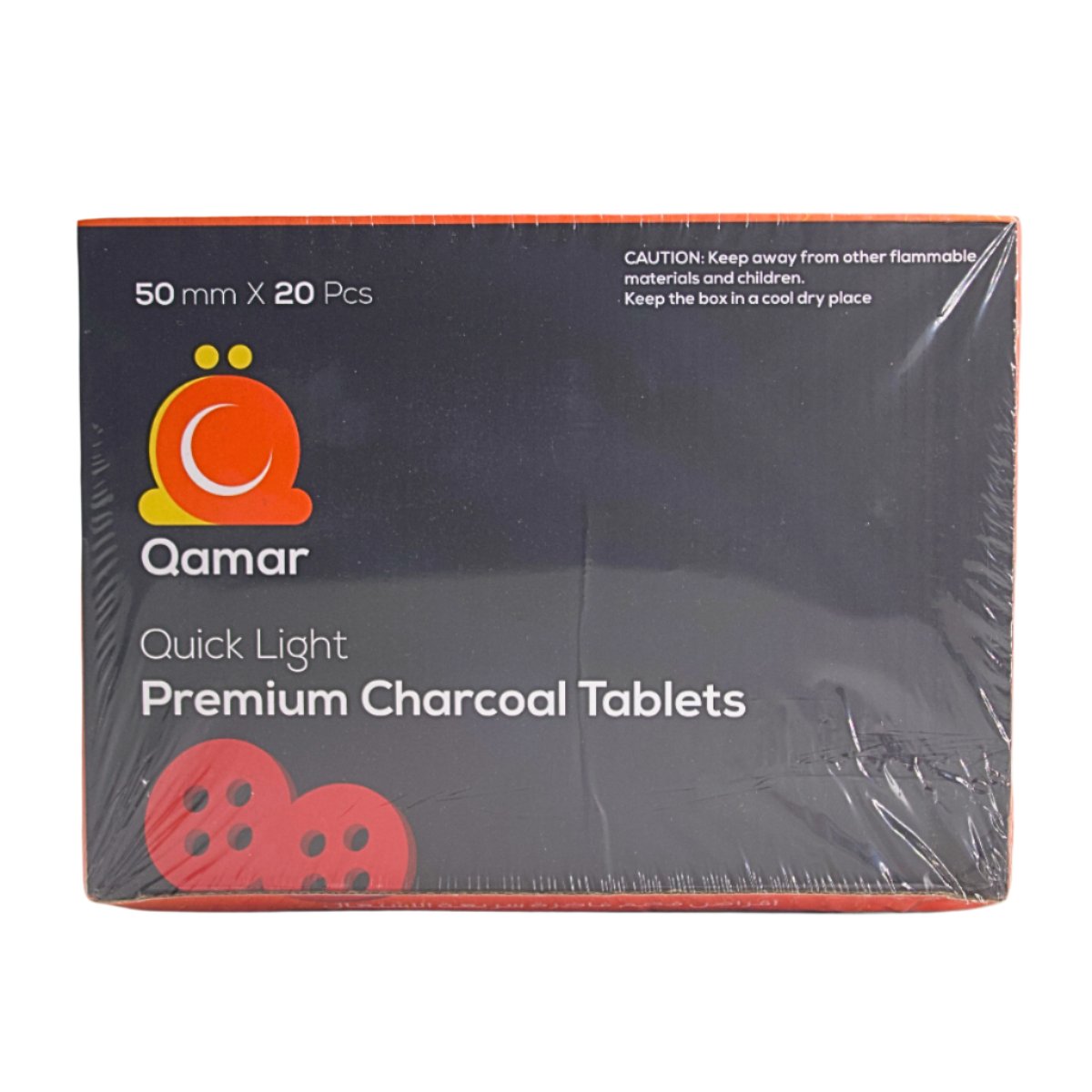 Qamar Quick Light Premium Charcoal Tablets 50mm - 20pcs – Souqrima