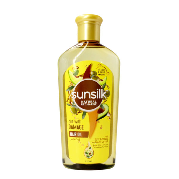 Sunsilk Hair Oil Out With Damage With Olive & Avocado Oils - 250ml