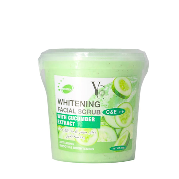 YC Whitening Facial Scrub with Cucumber-300g