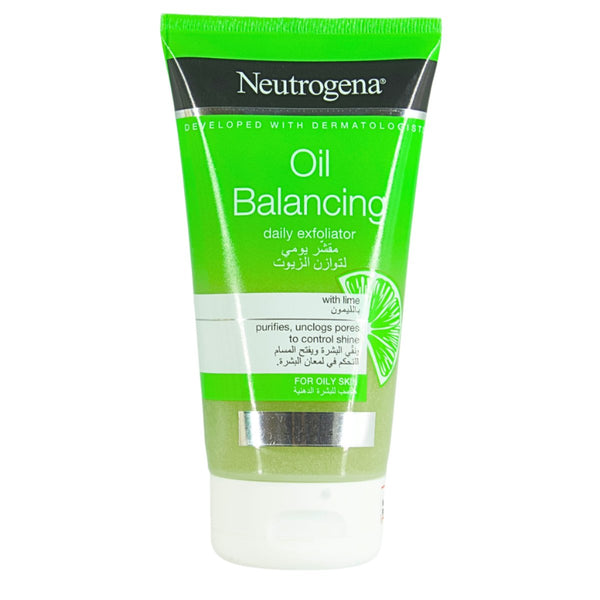 Neutrogena Oil Balancing daily exfoliator with lime & Aloe Vera 150ml