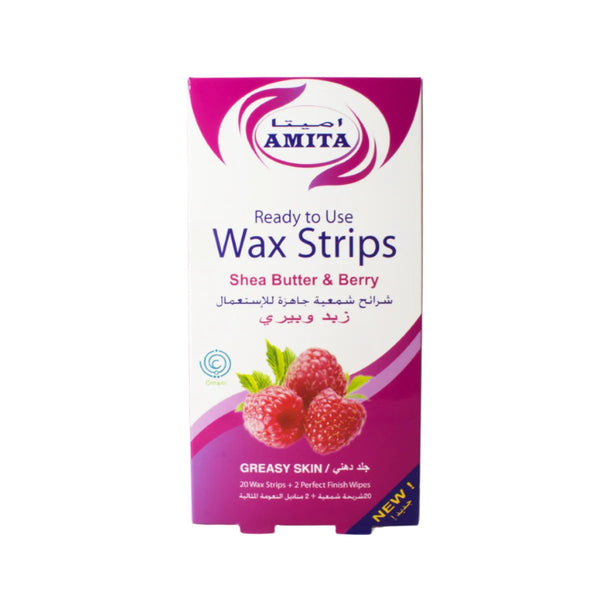 Amita Wax Strips shea butter & berry