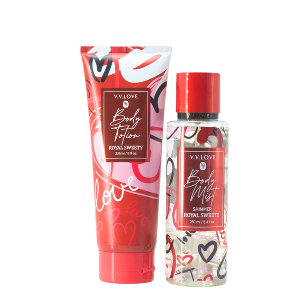 V.V Love Royal Sweety 2 Piece Gift Set -250ml