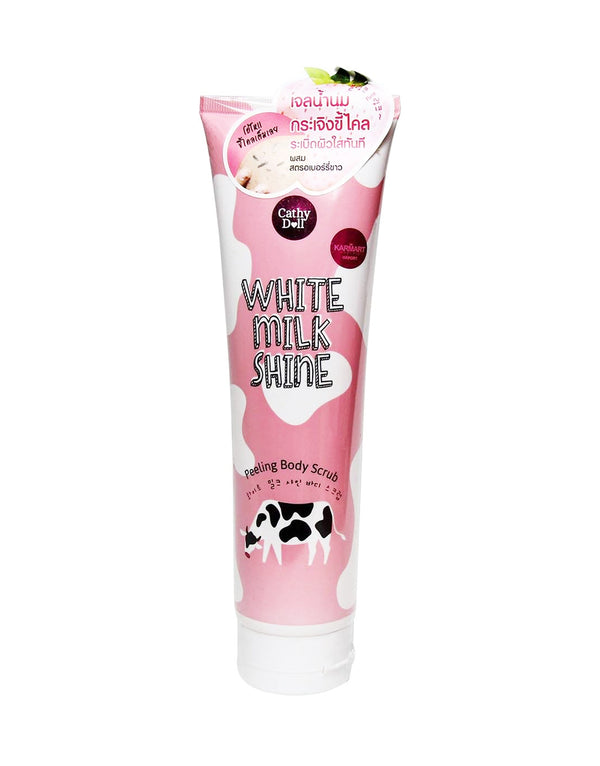 Cathy Doll White Milk Shine Peeling Body Scrub - 320ml