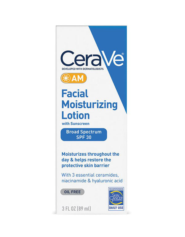 CeraVe AM Facial Moisturizing Lotion with Sunscreen 89ml