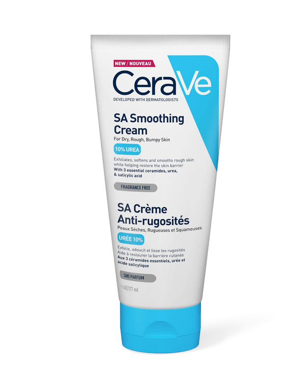 CeraVe SA Smoothing Cream For Dry, Rough, Bumpy Skin 10% Urea 177ml