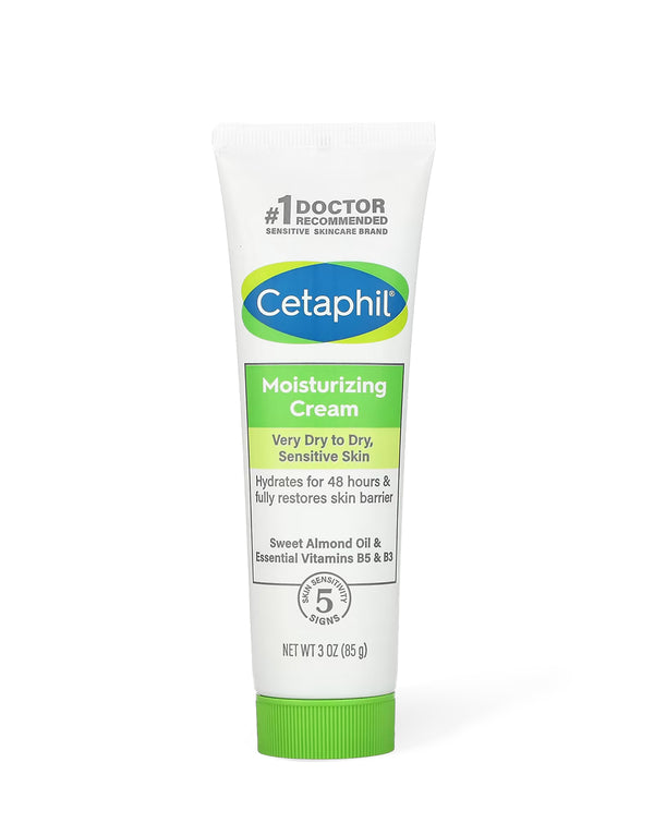 Cetaphil Moisturizing Cream, Fragrance Free, 85 g