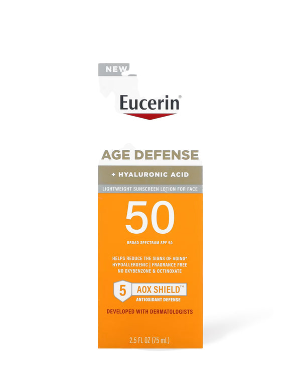 Eucerin Sun Age Defense SPF 50 Face Sunscreen Lotion 75ml