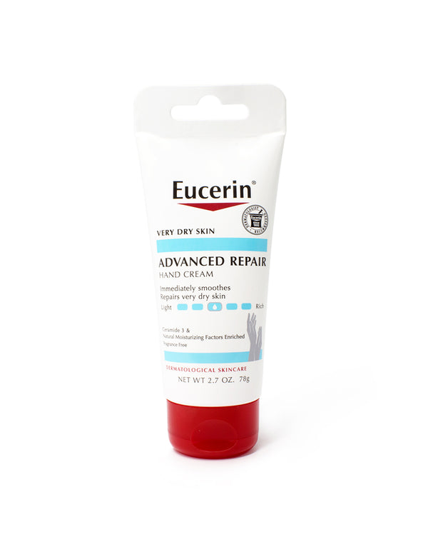 Eucerin, Advanced Repair Hand Creme, Fragrance Free, 2.7 oz (78 g)