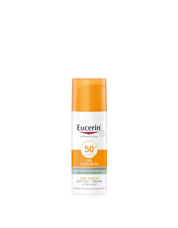 Eucerin Oily Skin Control, Lightweight Face Sunscreen Lotion, SPF 50, 2.5 fl oz (75 ml)