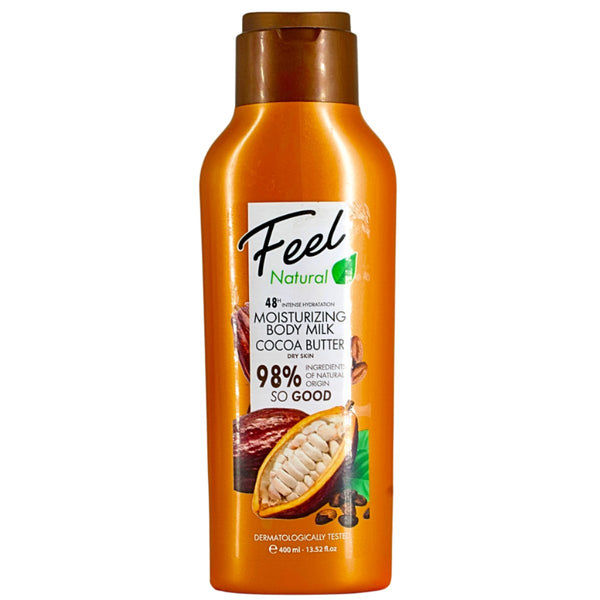 Feel Natural Cocoa Butter Moisturizing Body Milk 400ml