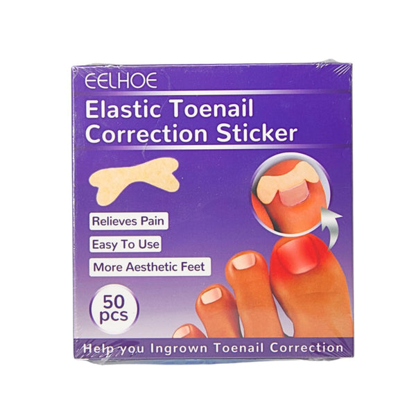 Eelhoe Elastic Toenail Correction Sticker -50pcs