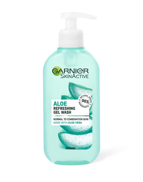 Garnier Natural Aloe Extract Gel Wash Normal Skin, 200 ml