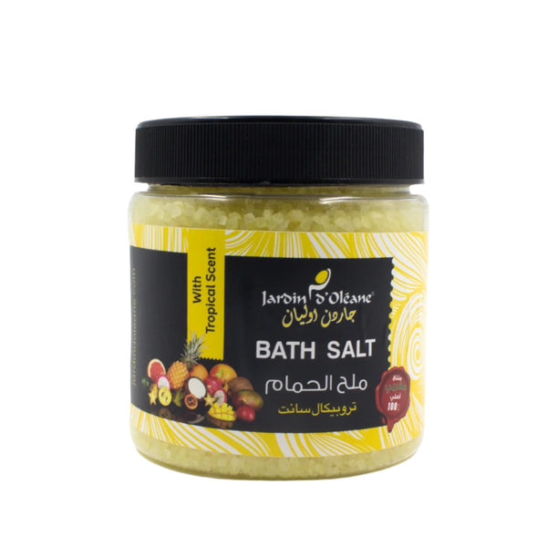 Jardin Oleane Tropical scented bath salt 600g