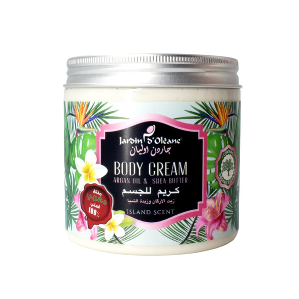 Moisturizing cream with argan oil and shea butter – Island Scent