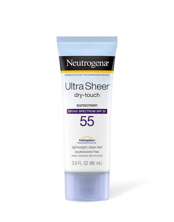 Neutrogena Ultra Sheer Dry Touch Sunscreen, SPF 55, 3 fl oz (88 ml)