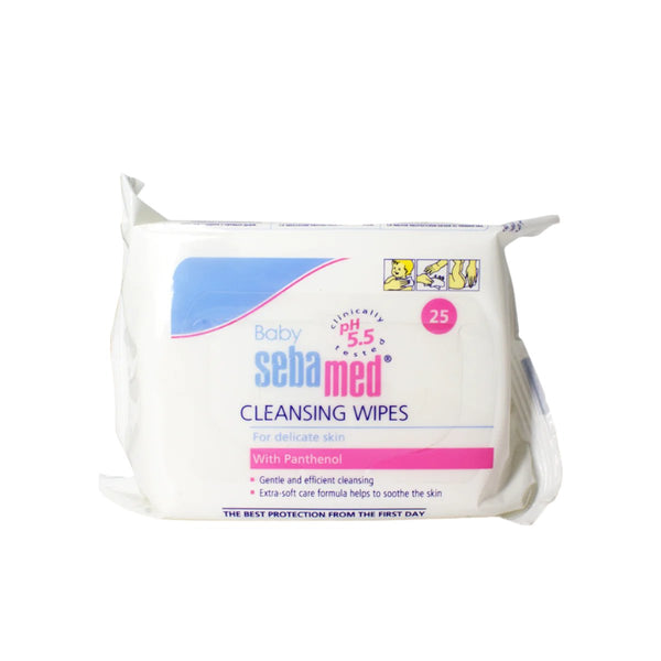 Sebamed Cleansing Wipes with Panthenol - 25's