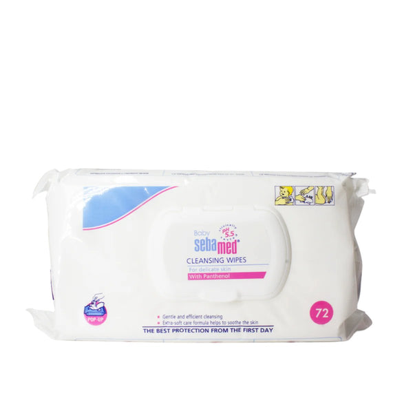 Sebamed Cleansing Wipes with Panthenol- 72's