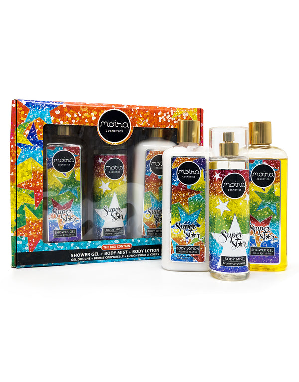 Moira 3pc Gift Set 400ml - Super Star