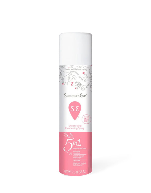 Summer's Eve Sheer Floral Daily Refreshing Spray 2.0oz