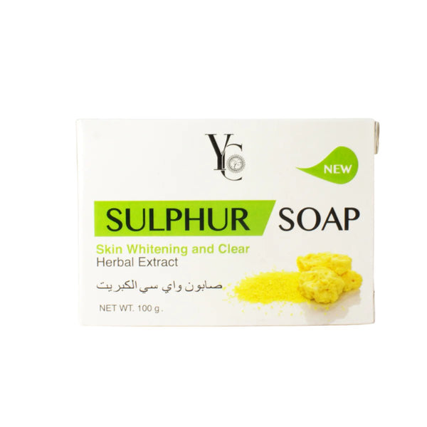 YC Sulphur Soap With Herbal Extracts - 100g