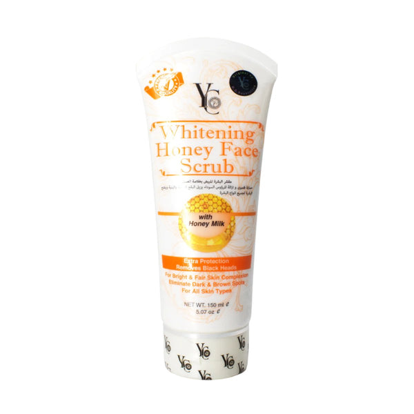 YC Whitening Honey Face Scrub with Honey Milk - 100ml