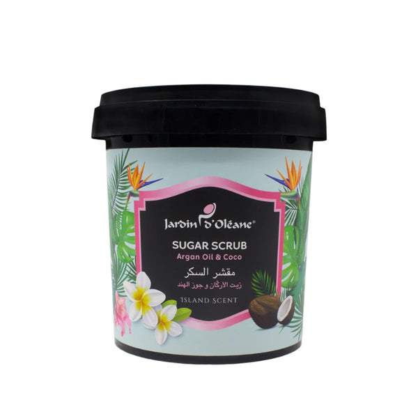 Jardin Oleane Sugar scrub with argan and coconut oil – Island Scent