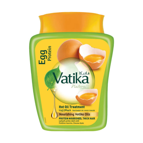 Vatika Naturals Hammam Zaith Hot Oil Treatment with Egg protein - 500g